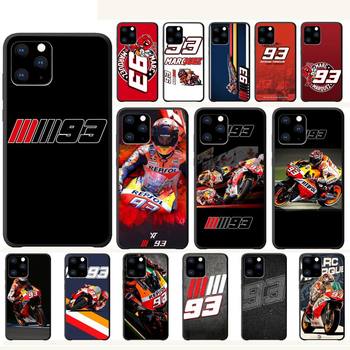 Marc Marquez Moto Gp 93 Luxry case coque fundas for iphone 5s se 6 6s 7 8 plus x xs max xr 11 pro max cases cover